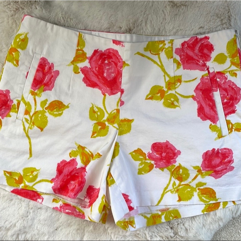 Ann Taylor floral shorts